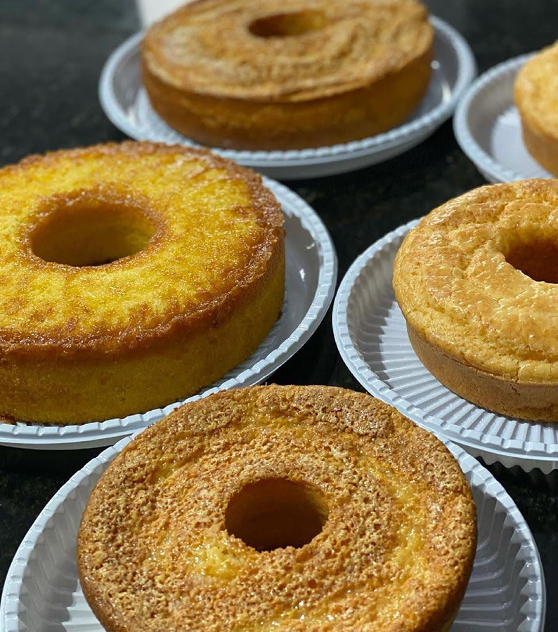 Bolo de Milho, Fubá, Milharina, Iogurte